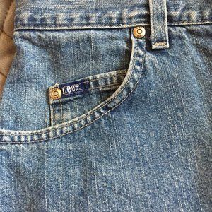 Lee high waisted Denim Shorts Size 16